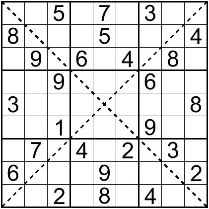 Diagonal Sudoku
